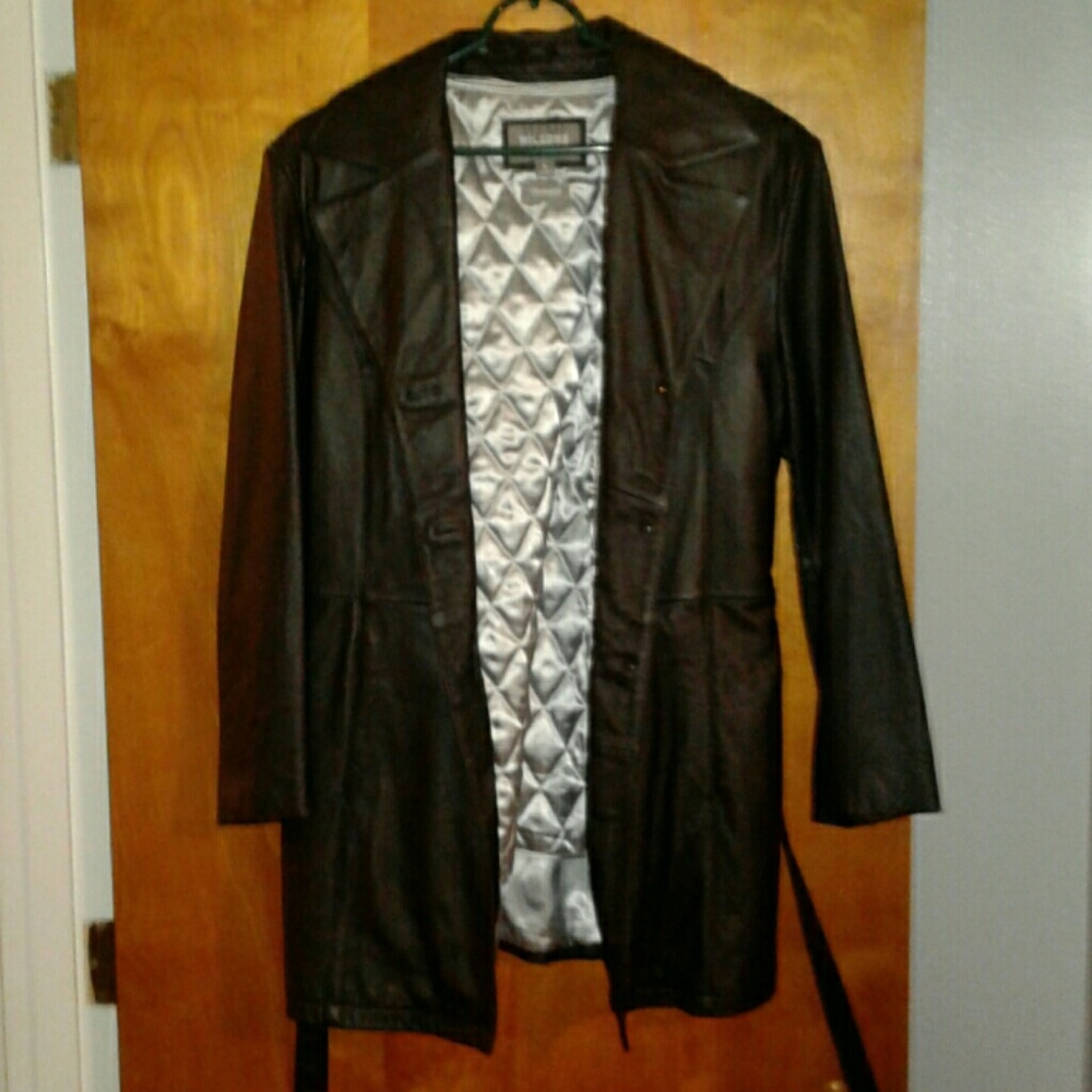 Leather jacket